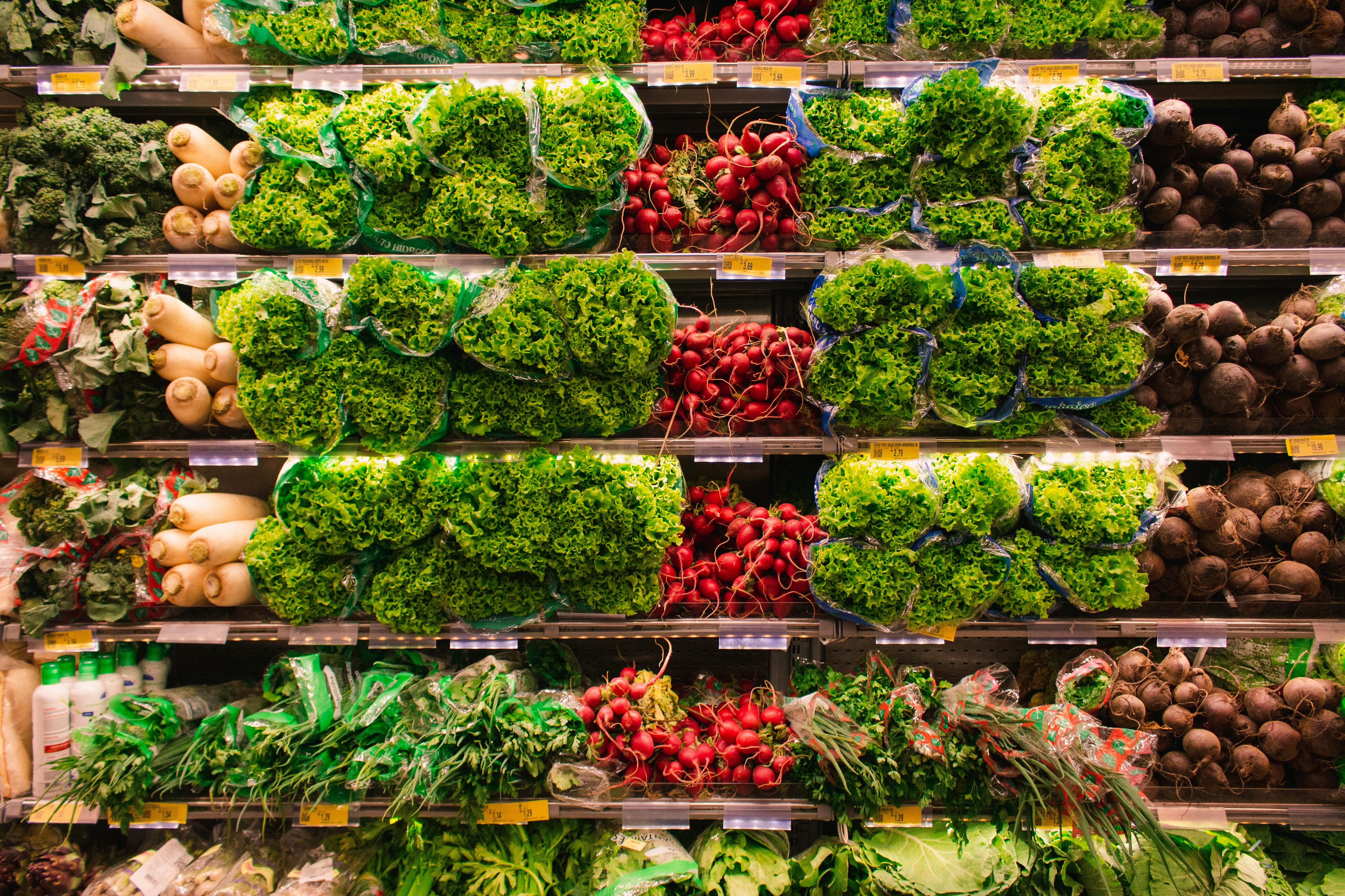 Fresh vegetables